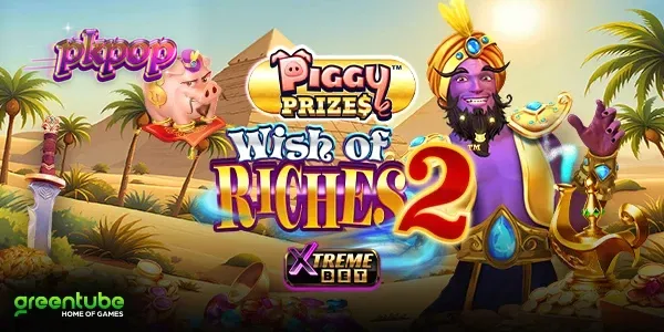 Piggy Prizes Wish of Riches 2 سلاٹ گیم کا ایک منظر